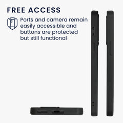 OnePlus Nord 2T 5G Holz Handyhülle Carbon
