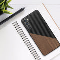 OnePlus Nord Holz Handyhülle Carbon
