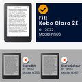 Kork Hülle kompatibel mit Kobo Clara 2E / Tolino Shine 4