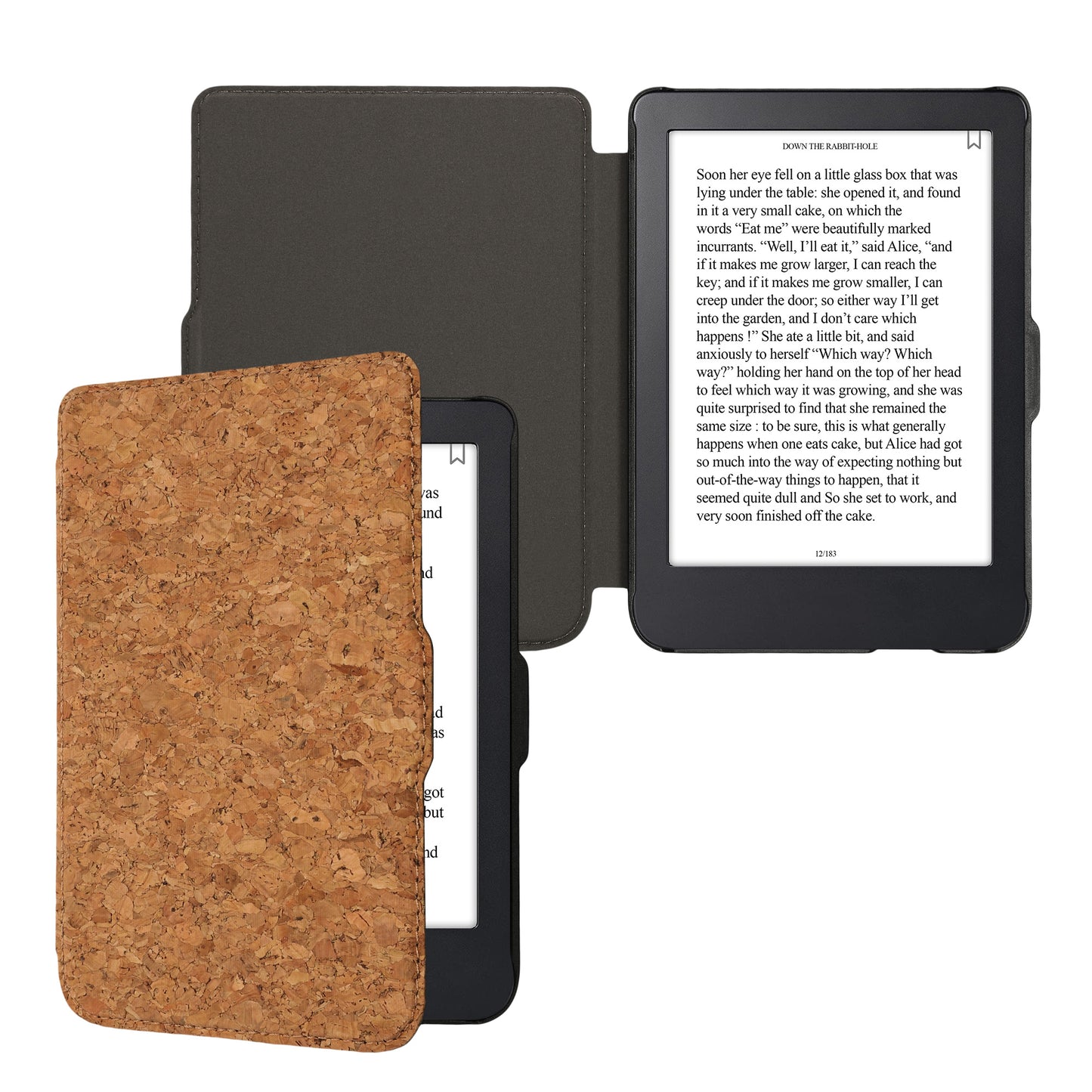 Kork Hülle kompatibel mit Kobo Clara 2E / Tolino Shine 4