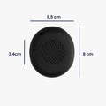 kwmobile Ohr Polster für Jabra Evolve 2 75 Ohrpolster - Ersatz Ohrpolster - Kopfhörer Ersatzteile - Kopfhörer Ersatzpolster für Over Ear Headphones