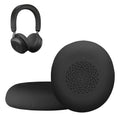 kwmobile 2x Ohr Polster für Jabra Evolve 2 75 Ohrpolster - Ersatz Ohrpolster - Kopfhörer Ersatzteile - Kopfhörer Ersatzpolster für Over Ear Headphones Schwarz matt  
