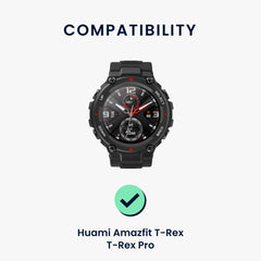 kwmobile Uhrenarmband für Huami Amazfit T-Rex / T-Rex Pro Armband - Ersatzarmband für Fitnesstracker - Wechselarmband