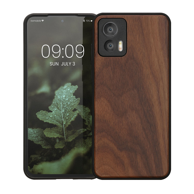 kwmobile Handyhülle für Motorola Edge 30 Neo Hülle - Case mit TPU Bumper - Stoßfestes Hardcase - Schutzhülle Cover