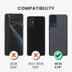 TCL 40 SE Handykette Transparent