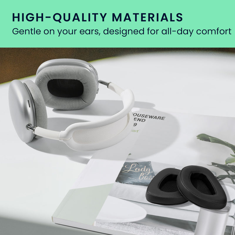 kwmobile Ohr Polster für ASUS ROG Delta S - Ersatz Ohrpolster - Kopfhörer Ersatzteile - Kopfhörer Ersatzpolster für Over Ear Headphones