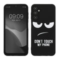Samsung Galaxy A14 5G Silikon Handyhülle Don't Touch My Phone