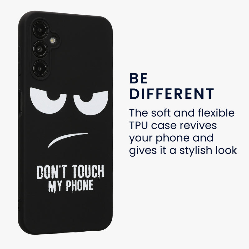 Samsung Galaxy A14 5G Silikon Handyhülle Don't Touch My Phone