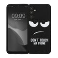 Samsung Galaxy A14 5G Silikon Handyhülle Don't Touch My Phone