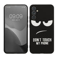 Samsung Galaxy A34 5G Silikon Handyhülle Don't Touch My Phone