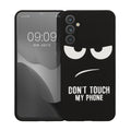 Samsung Galaxy A34 5G Silikon Handyhülle Don't Touch My Phone