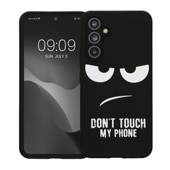 Samsung Galaxy A54 5G Silikon Handyhülle Don't Touch My Phone