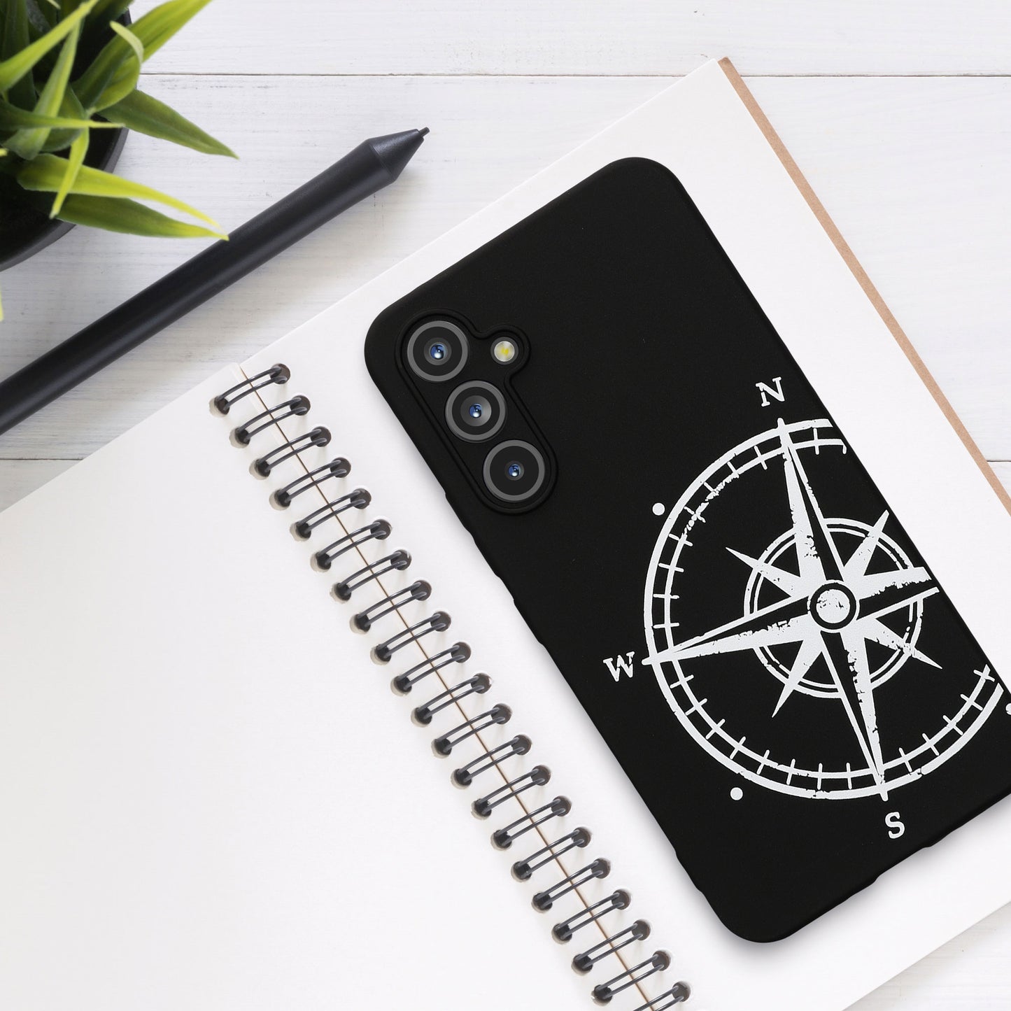 Samsung Galaxy A54 5G Silikon Handyhülle Don't Touch My Phone