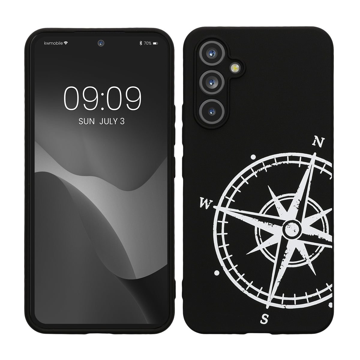 Samsung Galaxy A54 5G Silikon Handyhülle Don't Touch My Phone