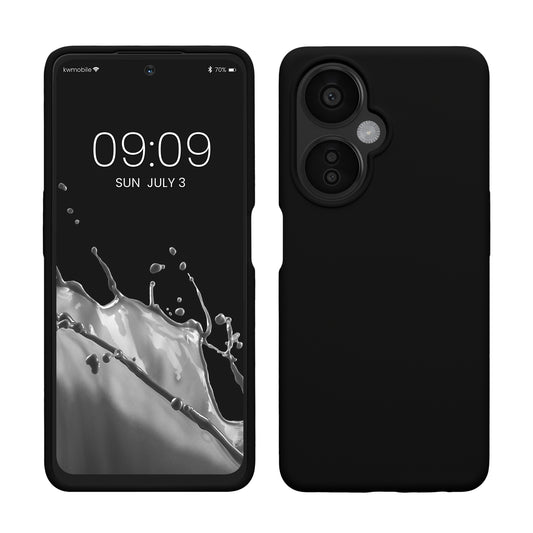 kwmobile Handyhülle für OnePlus Nord CE 3 Lite 5G / Nord N30 5G Hülle - Case Silikon - Kabelloses Laden - Schutzhülle Cover