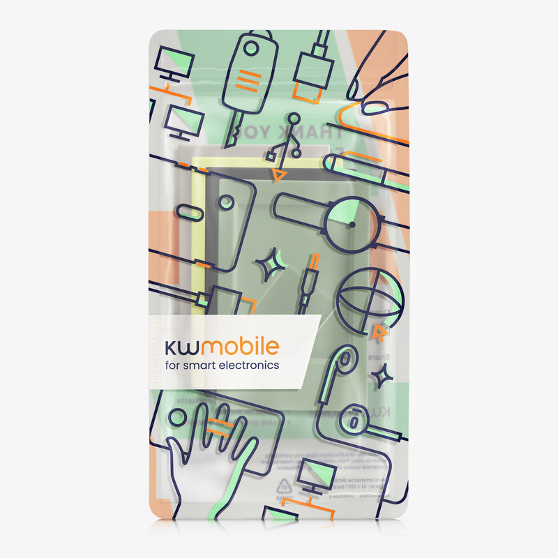 kwmobile Mini Bilderrahmen Set - Fotorahmen für Sofortbildkamera Fotos - Bilder Rahmen aus Kunststoff mit Standfunktion