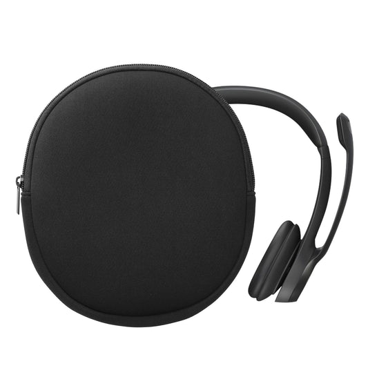 kwmobile Kopfhörer Tasche für H390 - Kopfhörer Case - Hülle Reise Beutel für Headset Headphones - Weiche Over Ear Schutzhülle