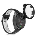 Garmin 18mm Forerunner 265S 2x Fitnesstracker Komplettschutz Hülle mit Glas Displayschutz