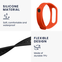 kwmobile Sportarmband kompatibel mit Oppo Band - Großes Set Smartwatch Armband - 8 - Sonstiges