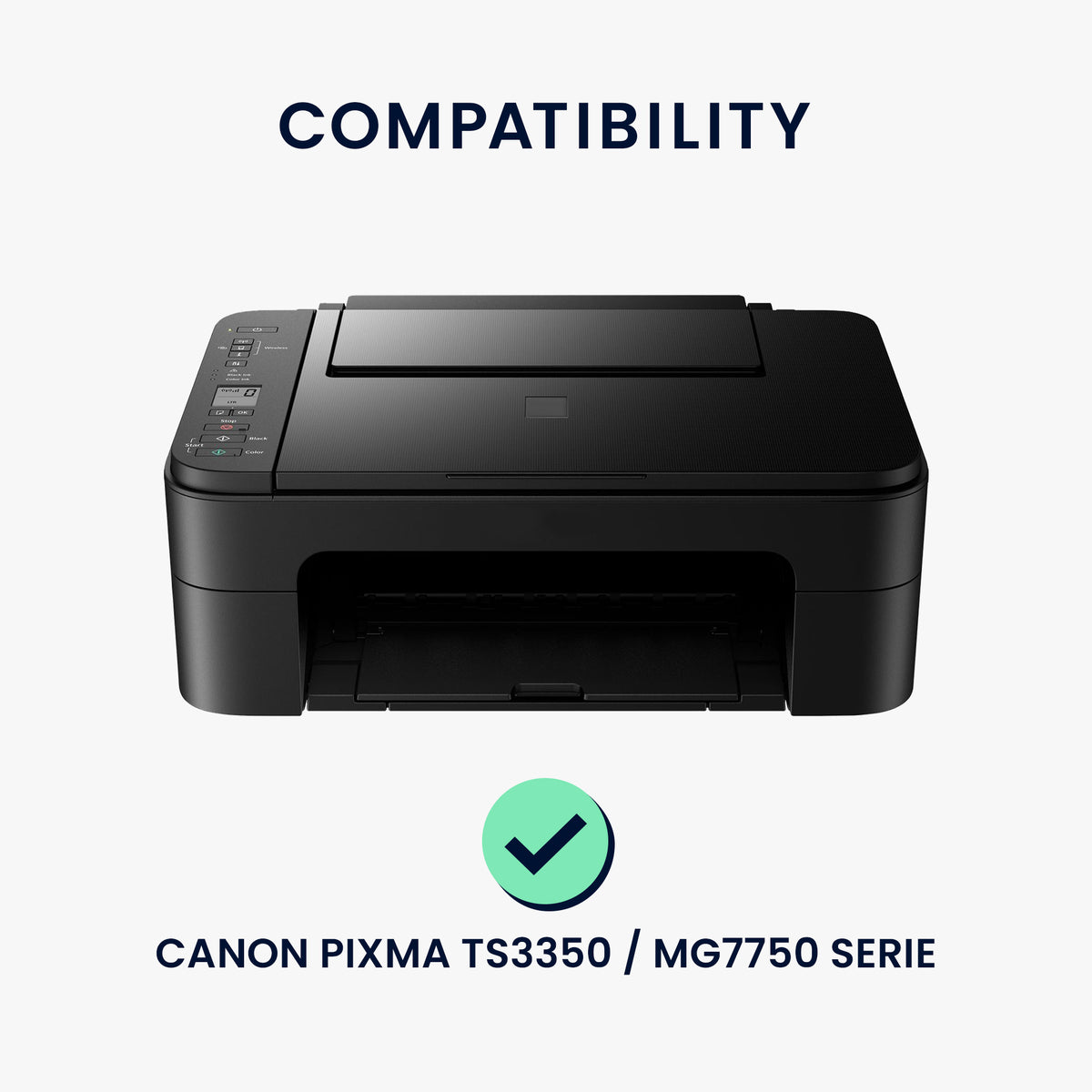 Canon Pixma TS3350 / MG7750 Serie Staubschutzhülle