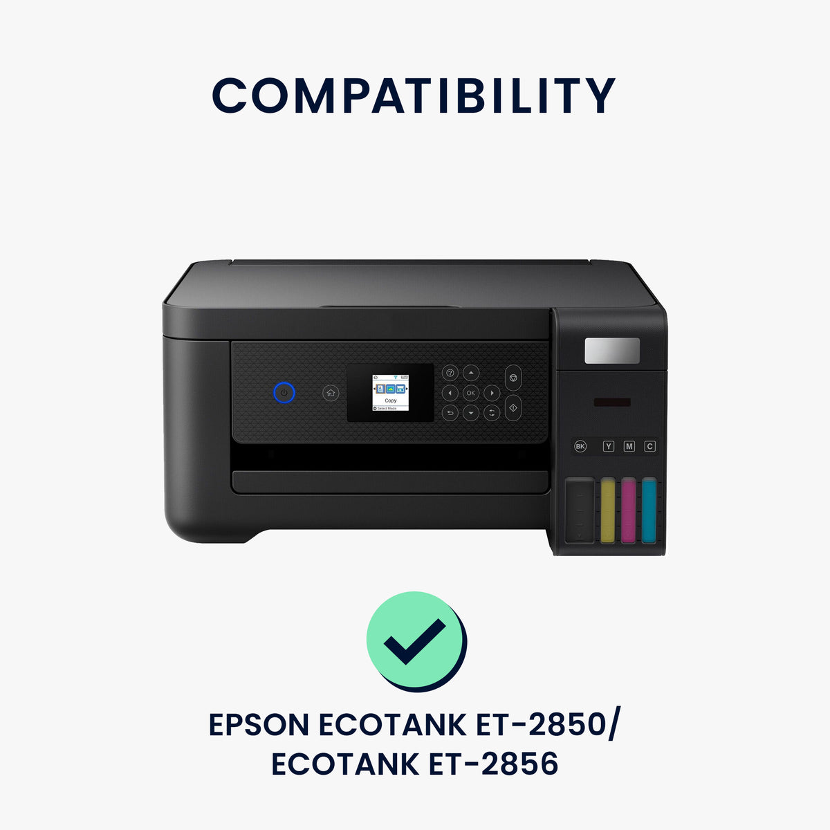 Staubschutzhülle für Epson EcoTank ET-2850 / EcoTank ET-2856 / Home XP-5200 Stoff