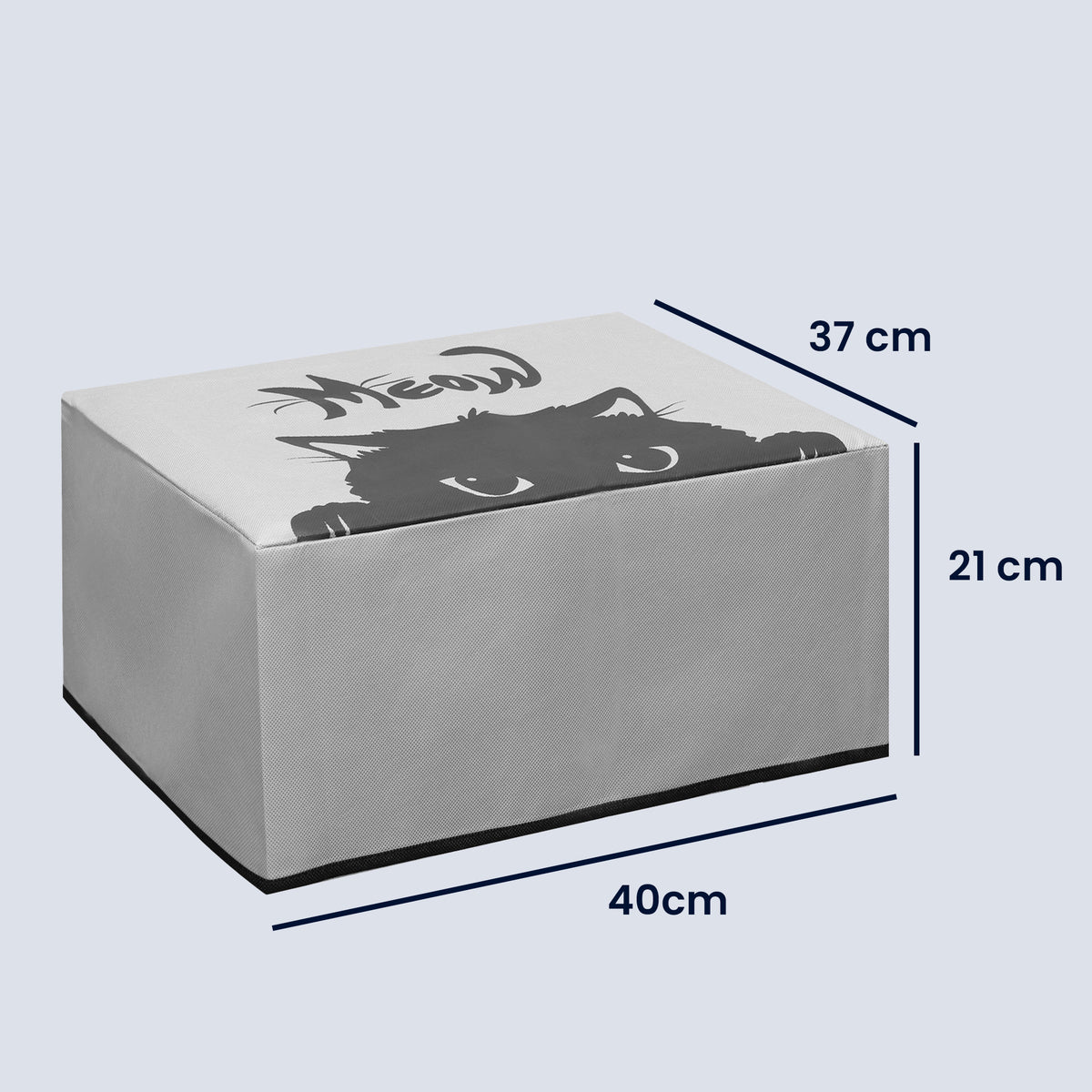 Staubschutzhülle für Epson EcoTank ET-2850 / EcoTank ET-2856 / Home XP-5200 Weltkarte Weiß