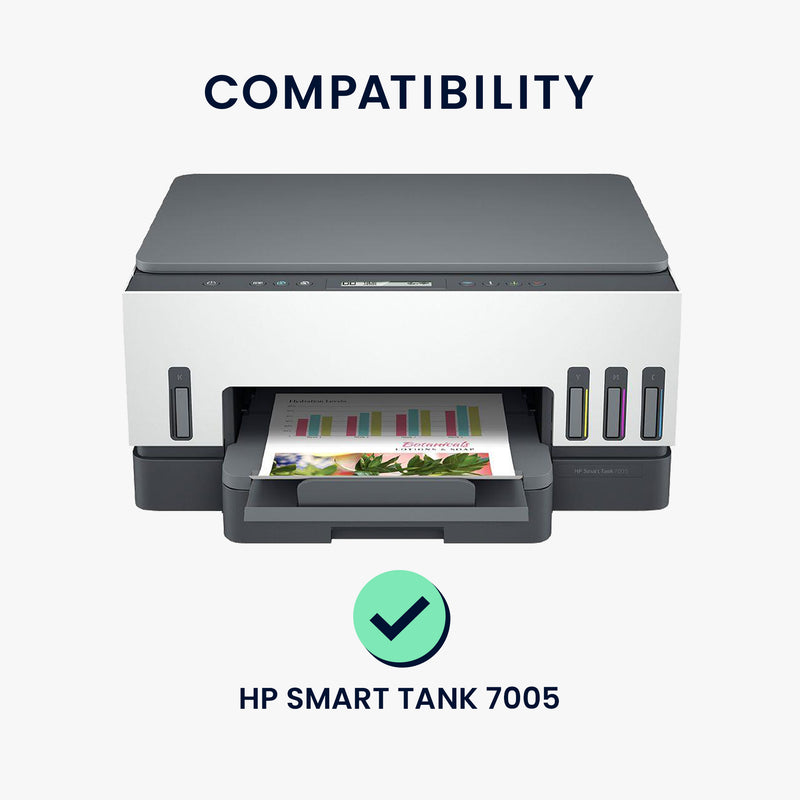 kwmobile Cover kompatibel mit HP Smart Tank 7005 / Smart Tank 5000 - Tasche Hülle Drucker - Staubschutzhülle