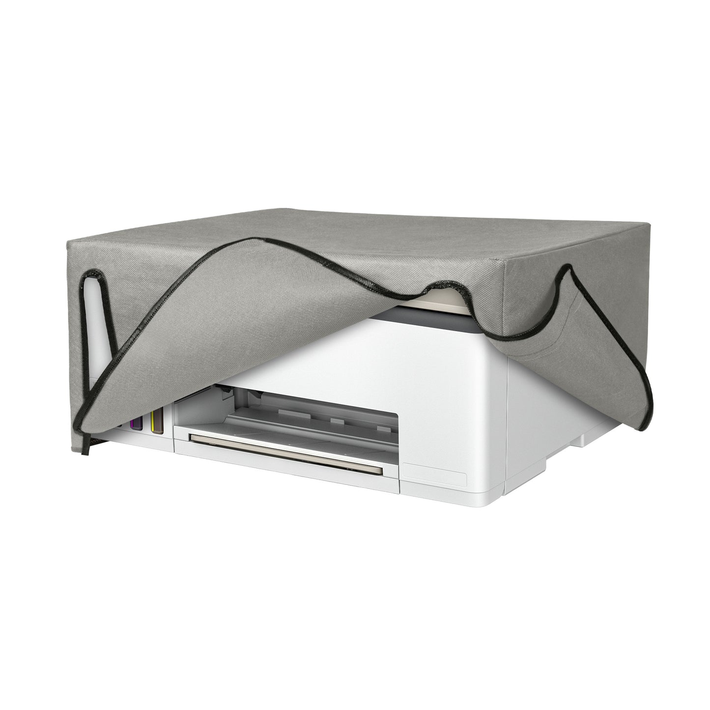 kwmobile Cover kompatibel mit HP Smart Tank 7005 / Smart Tank 5000 - Tasche Hülle Drucker - Staubschutzhülle Schutzhaube Schutzhülle - Hellgrau Hellgrau  
