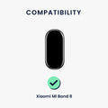 kwmobile Uhrenarmband für Xiaomi Mi Band 10 / Mi Band 9 / 8 Armband Fitnesstracker Band Set Ersatzarmband Smartwatch