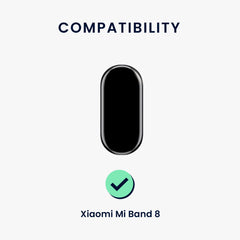 kwmobile Uhrenarmband für Xiaomi Mi Band 10 / Mi Band 9 / 8 Armband Fitnesstracker Band Set Ersatzarmband Smartwatch