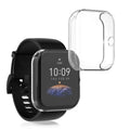 kwmobile Silikon Hülle für Huami Amazfit Bip 3 / Bip 3 Pro Schutzhülle - Fullbody Display Cover Set - Hüllen
