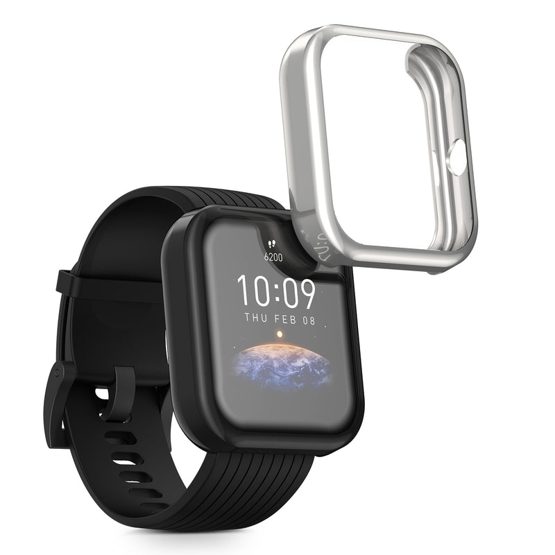 Huami Amazfit Bip 3 / Bip 3 Pro 2x Fitnesstracker Komplettschutz Hülle Silikon