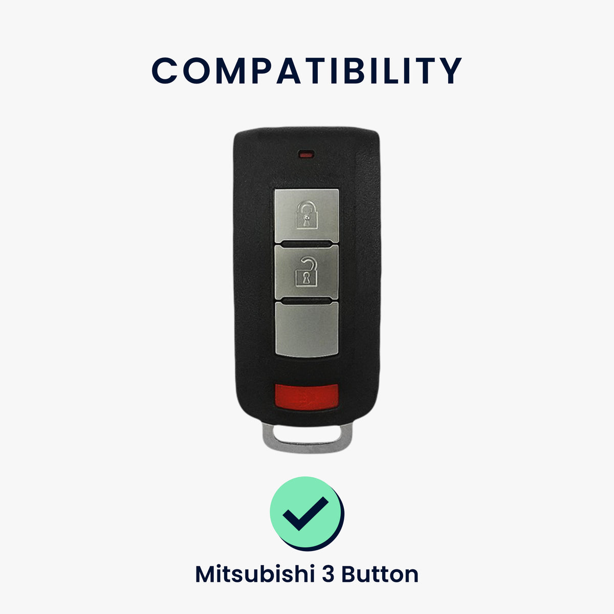 Silikon Hülle kompatibel mit Mitsubishi Autoschlüssel