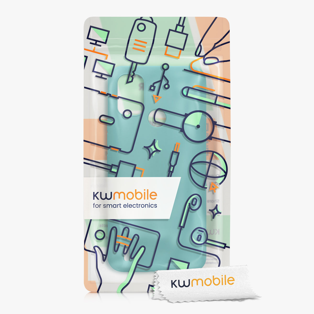 TPU Hülle für Nokia C21 Plus in Dark Rose