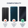 TPU Hülle für Alcatel 1B (2022) in Schwarz