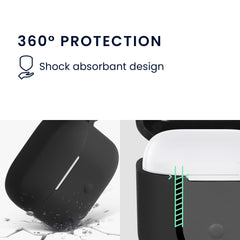 Xiaomi Redmi Buds 3 stoßfeste Kopfhörer Hülle mit Karabiner