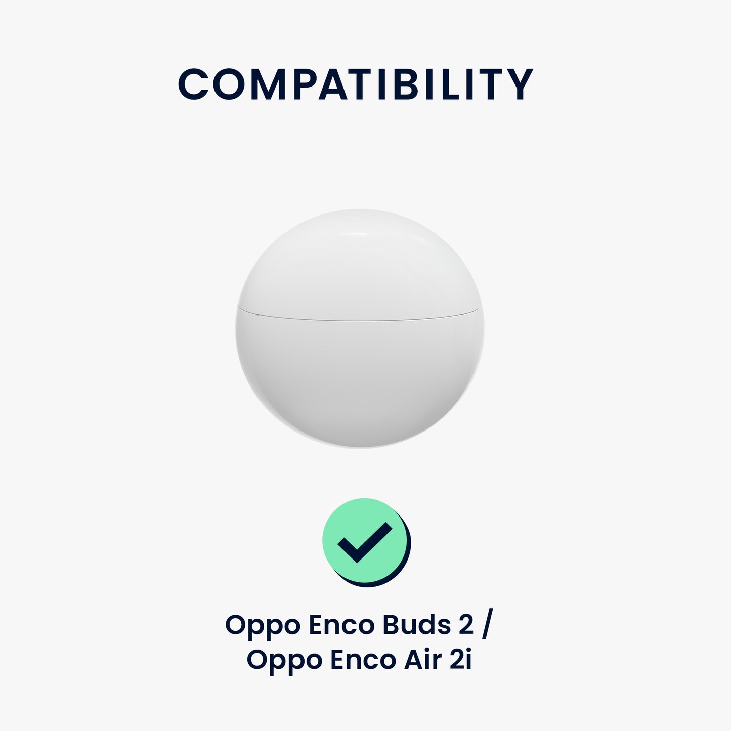Hülle kompatibel mit Oppo Enco Buds 2 / Oppo Enco Air 2i