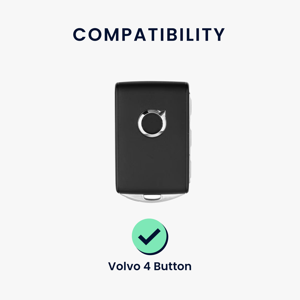 Volvo 4-Tasten Autoschlüssel Keyless Go Silikon Schlüsselhülle Wabenmuster Rot
