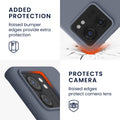 kwmobile Handyhülle für Motorola Edge 40 - Case Silikon - Kabelloses Laden - Schutzhülle Cover