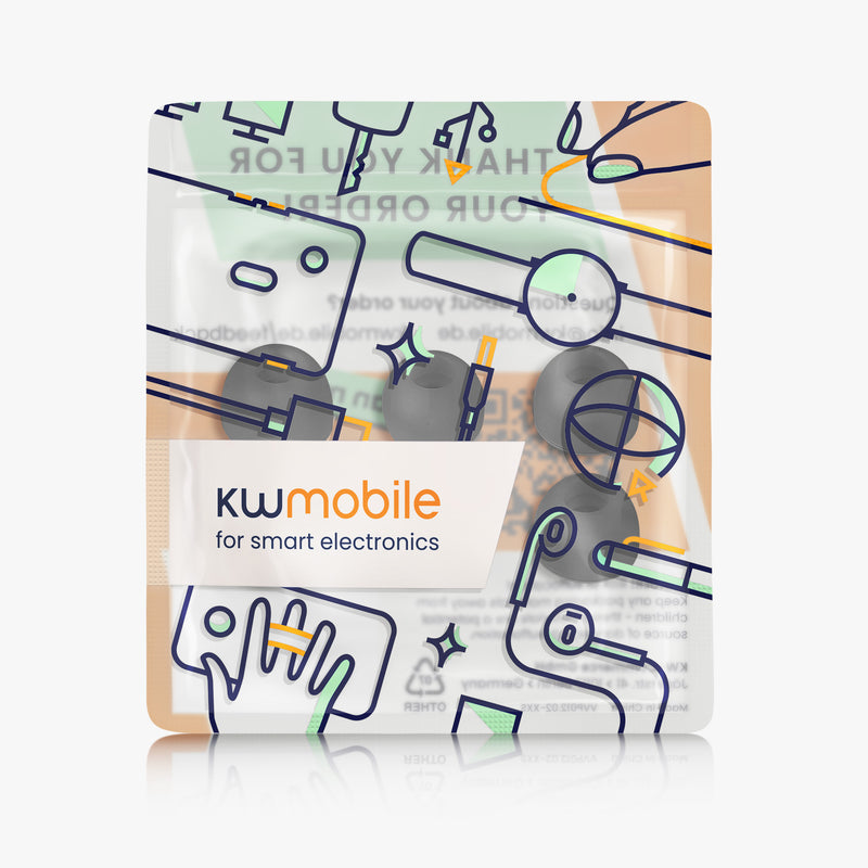 kwmobile Ear Tips für In-Ear Kopfhörer - Zubehör Ersatzpolster - Sonstiges
