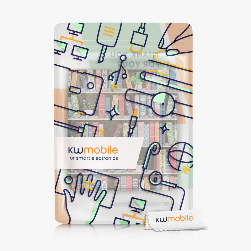 Kobo Libra 2 mit Auto-Sleep eReader Flip Case Bücherregal