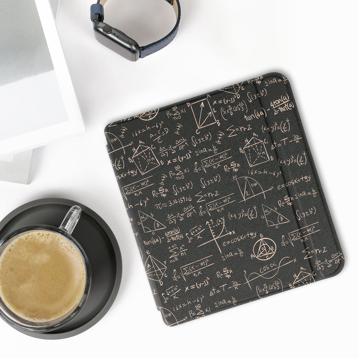 Kobo Libra 2 mit Auto-Sleep eReader Flip Case Bücherregal