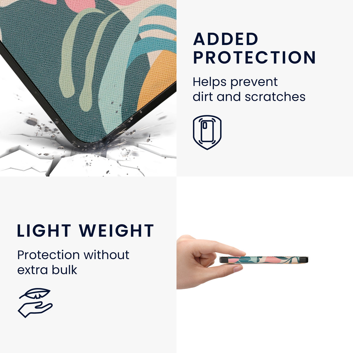 Kobo Libra 2 mit Auto-Sleep eReader Flip Case Bücherregal