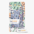 kwmobile Necklace Case kompatibel mit Motorola Edge 30 Neo Hülle - Cover mit Kordel zum Umhängen - Silikon Schutzhülle