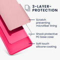 kwmobile Handyhülle für Google Pixel 7a Case - kabelloses Laden