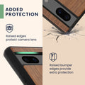 kwmobile Handyhülle für Google Pixel 7a Hülle Case mit TPU Bumper Stoßfestes Hardcase Schutzhülle Cover
