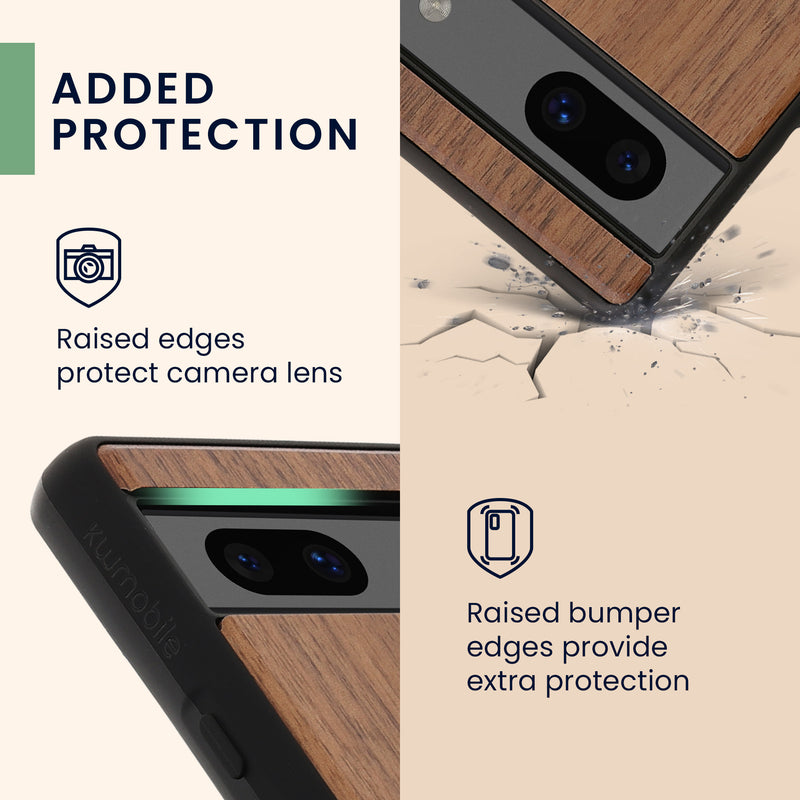 kwmobile Handyhülle für Google Pixel 7a Hülle Case mit TPU Bumper Stoßfestes Hardcase Schutzhülle Cover