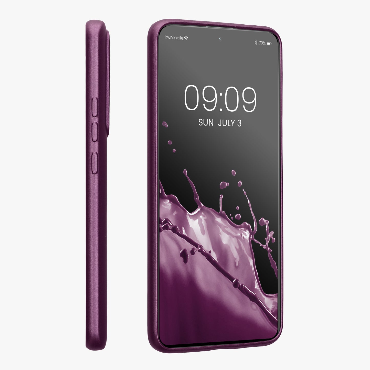 kwmobile Handyhülle für Xiaomi Poco F5 Pro 5G Hülle - Silikon Case - Schutzhülle Cover
