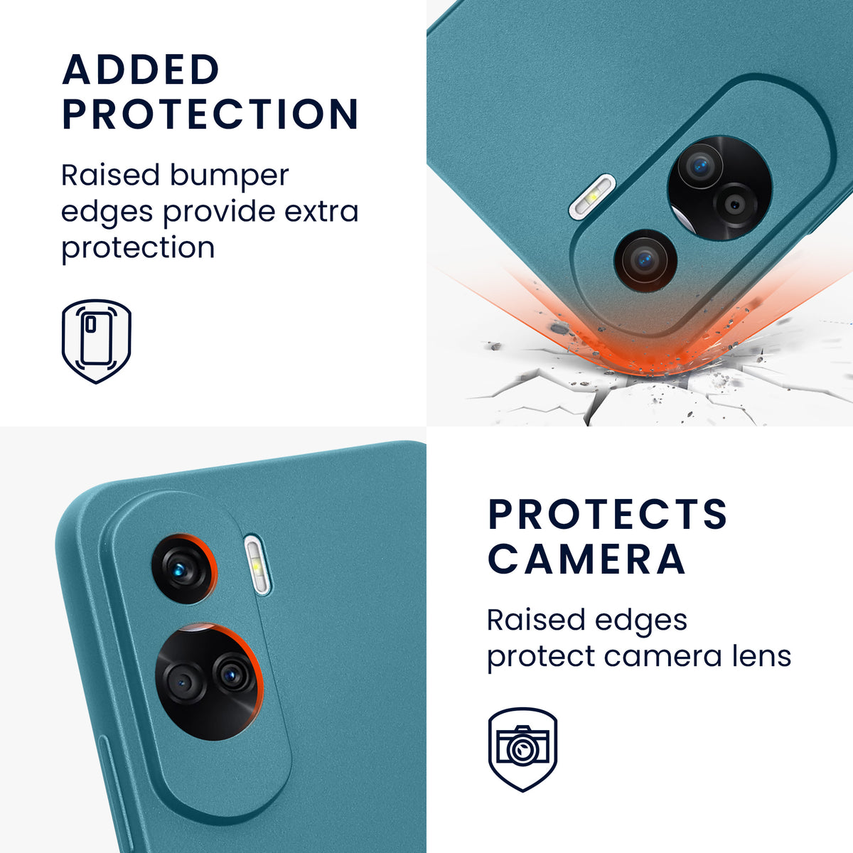 HONOR 90 Lite 5G metallische Handyhülle