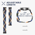 kwmobile Armband kompatibel mit Huawei Band 10 / 9 / 8 - Fitnesstracker Sportarmband - Innenmaße von 14 - 22 cm